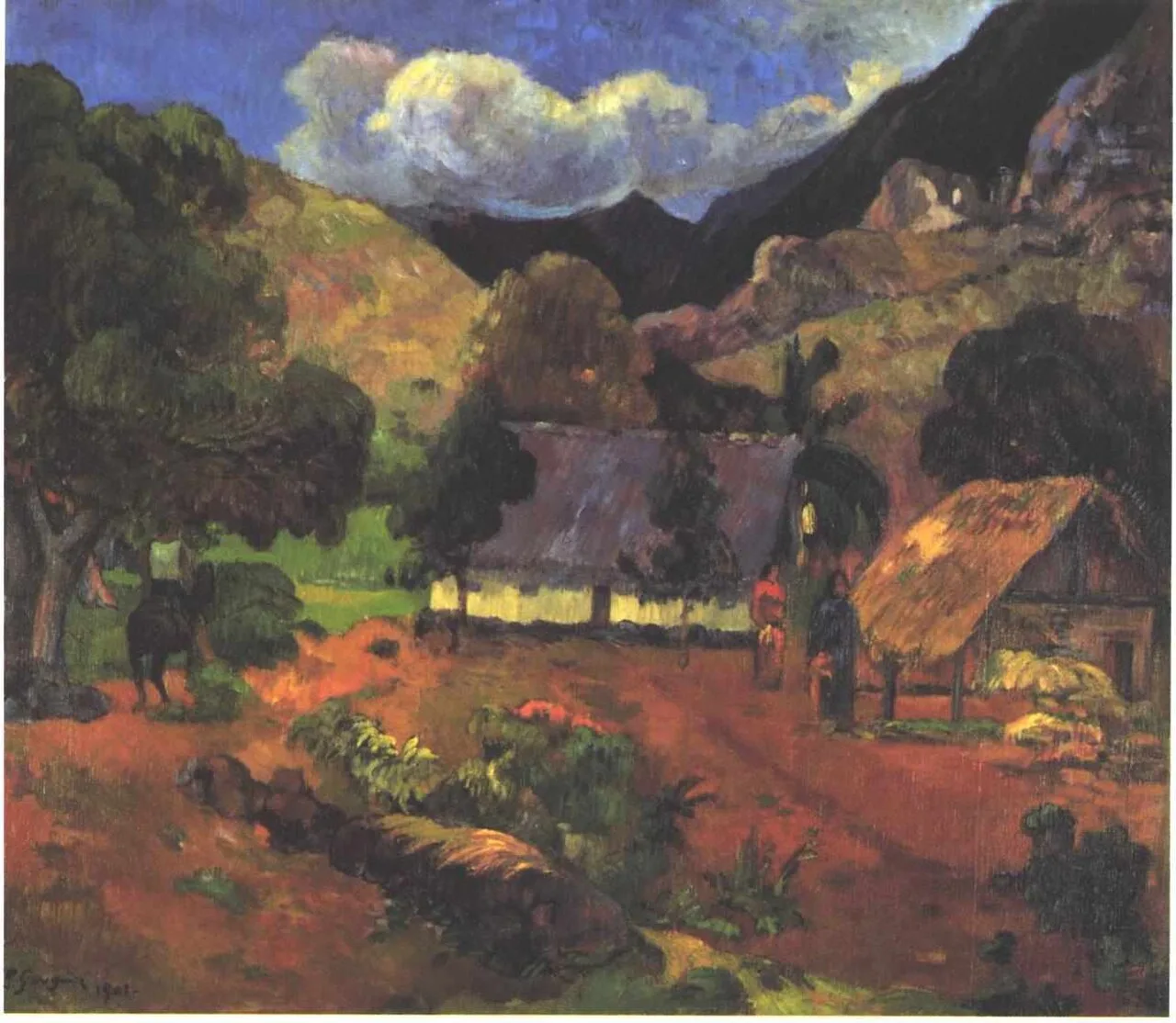 Landscape with Three Figures