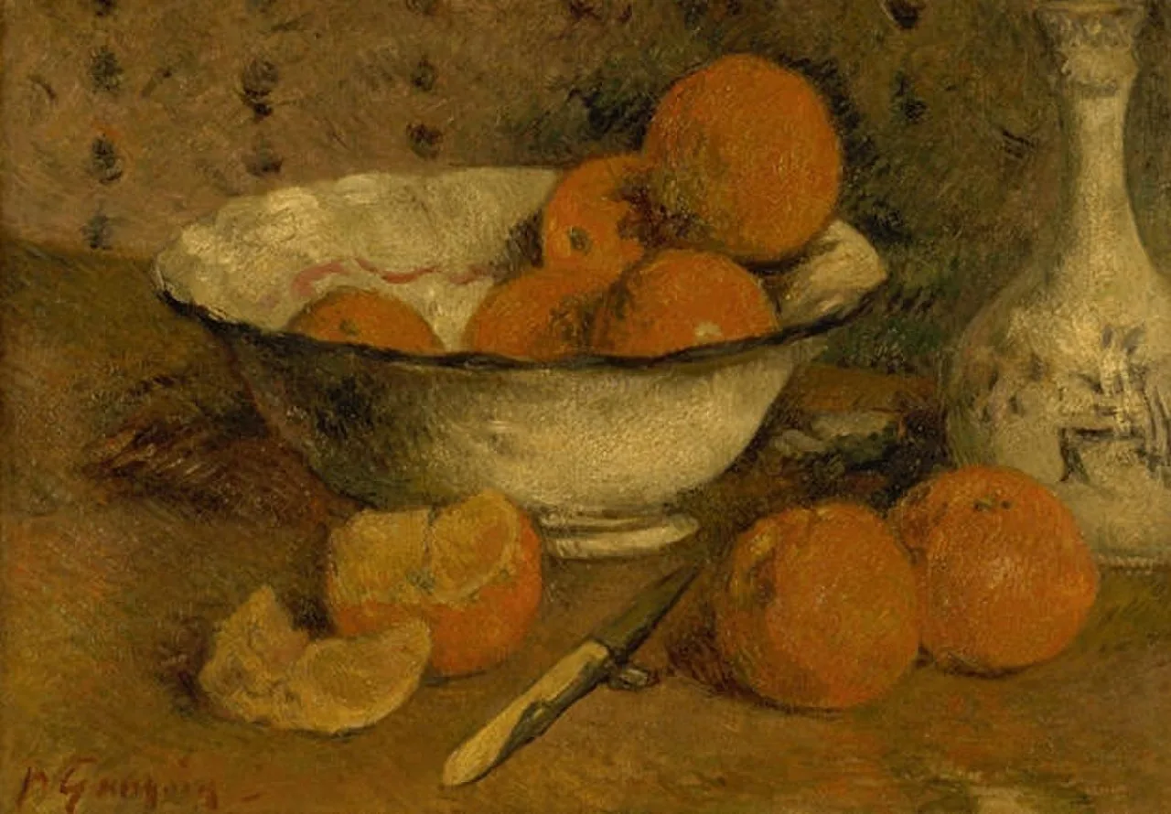 Still Life With Oranges