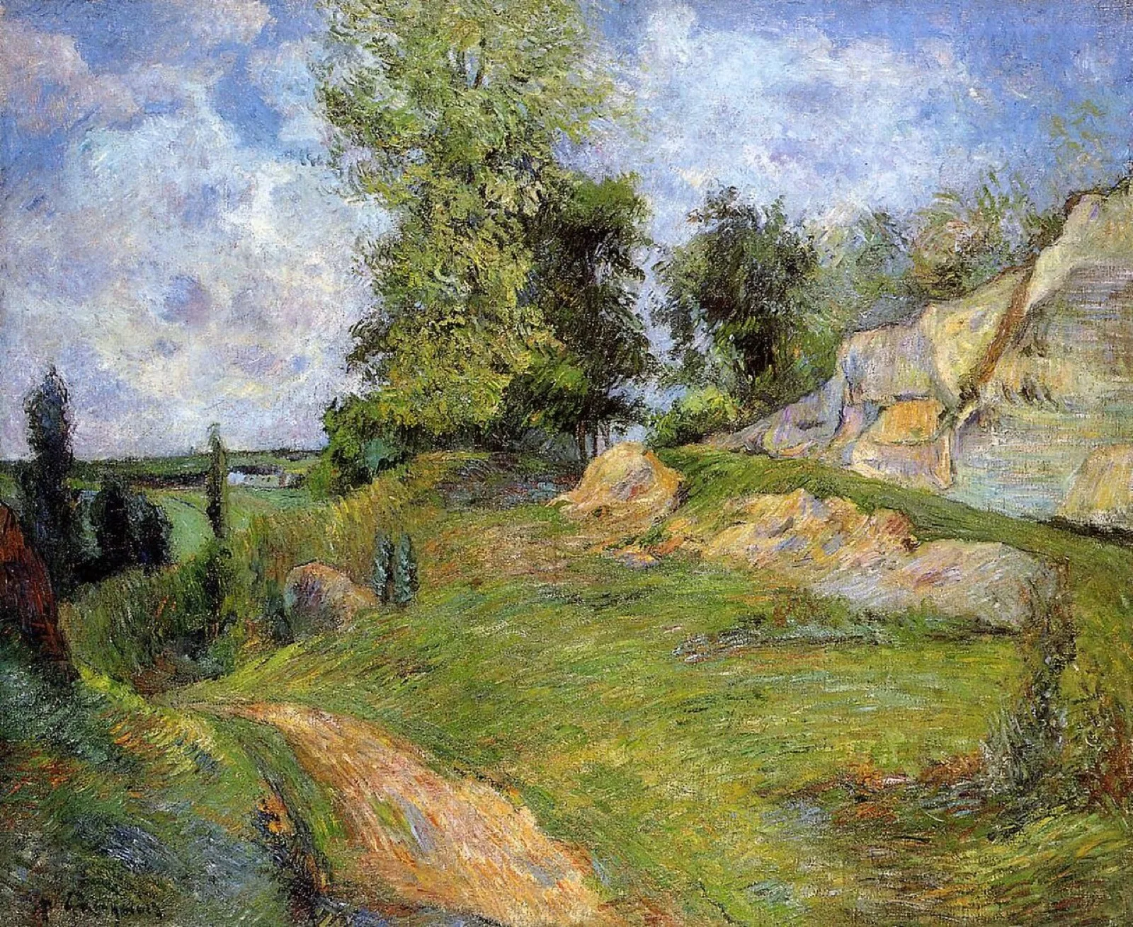 The Quarries of Le Chou near Pontoise