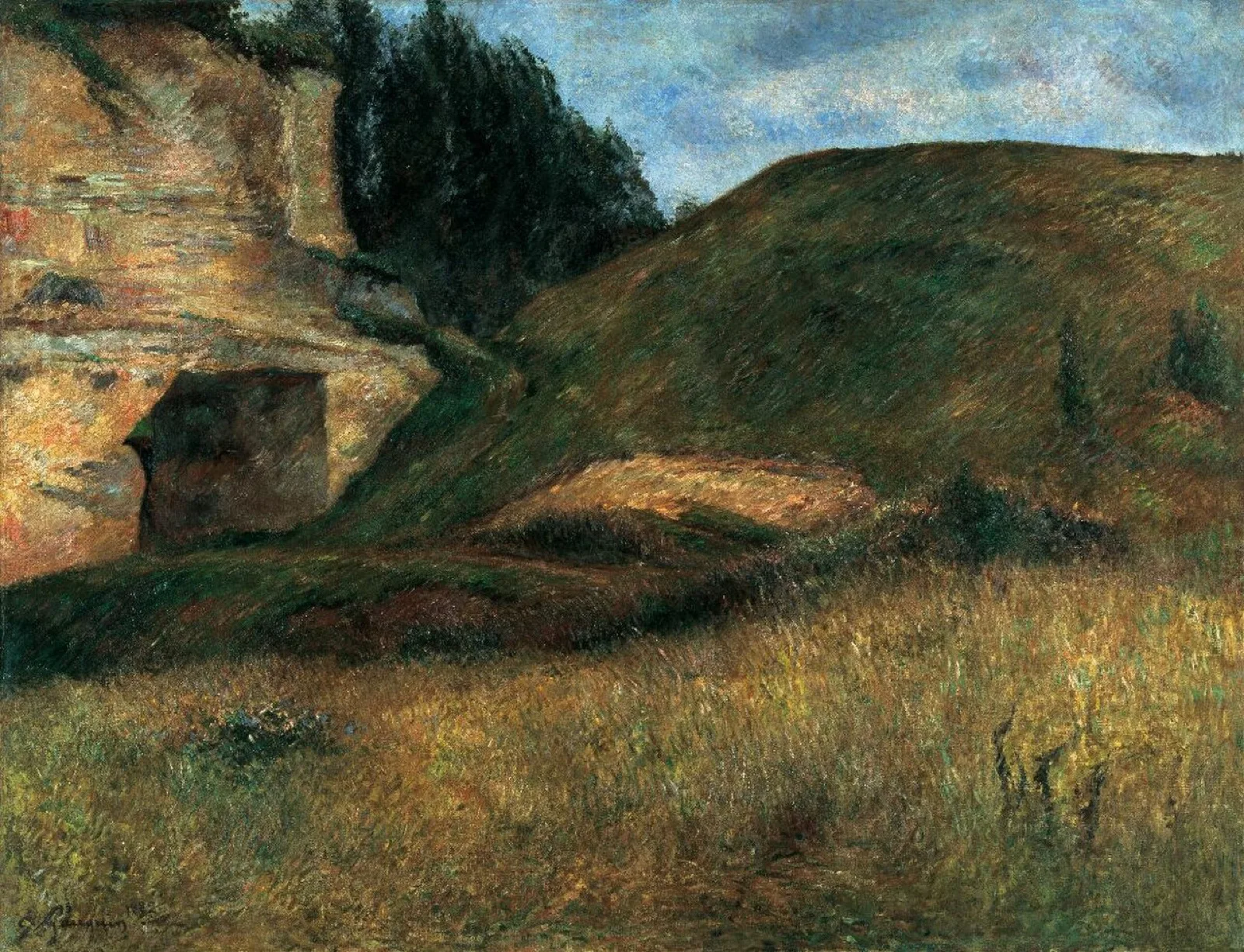 Chou Quarry, Hole in the Cliff