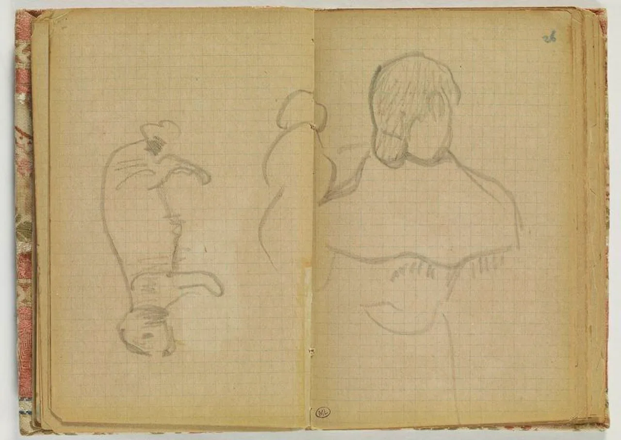 Croquis de femme vue de dos (No. 1)