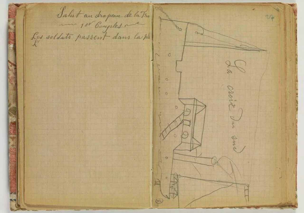 Croquis de navire: La Croix du Sud