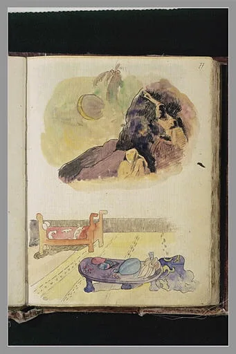Couple dans la nature et intérieur d'habitation