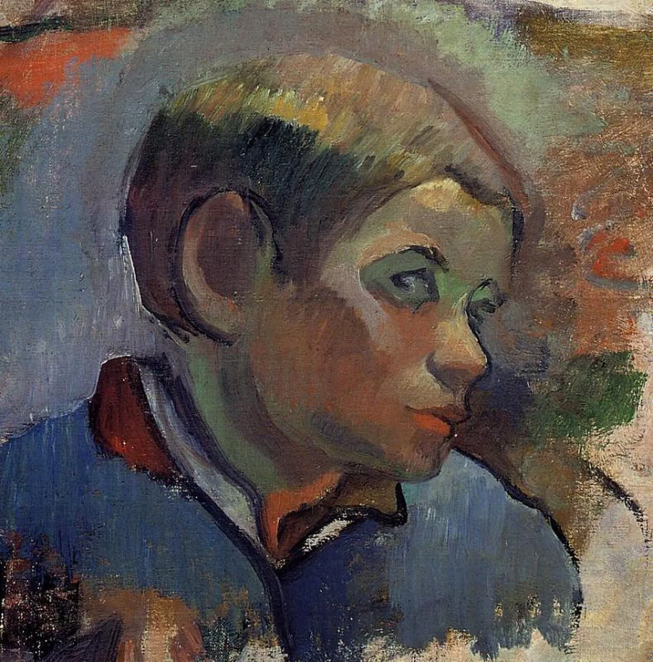 Portrait of a little boy