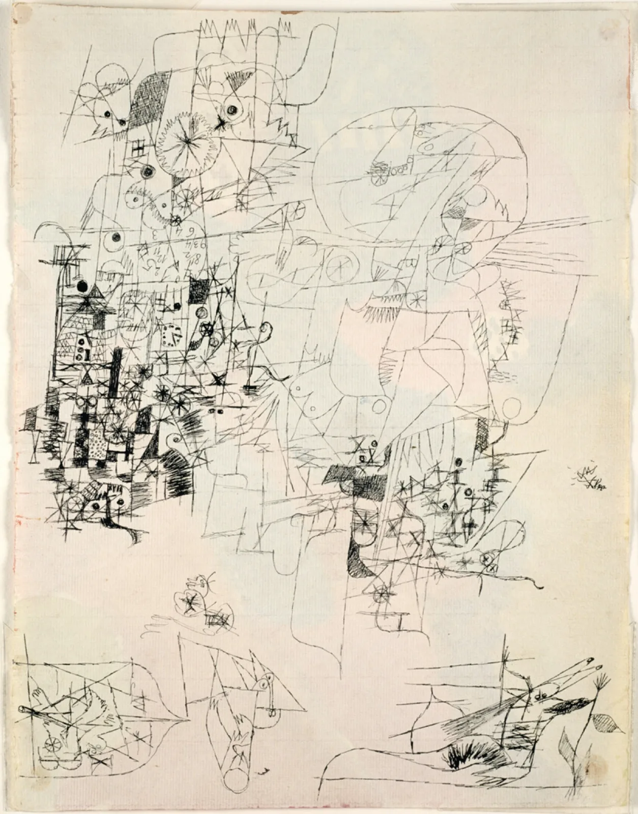 Study Sheet (recto); Untitled (verso)