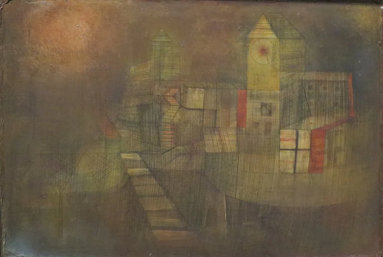 Small Village in the Autumn Sun (No. 1)