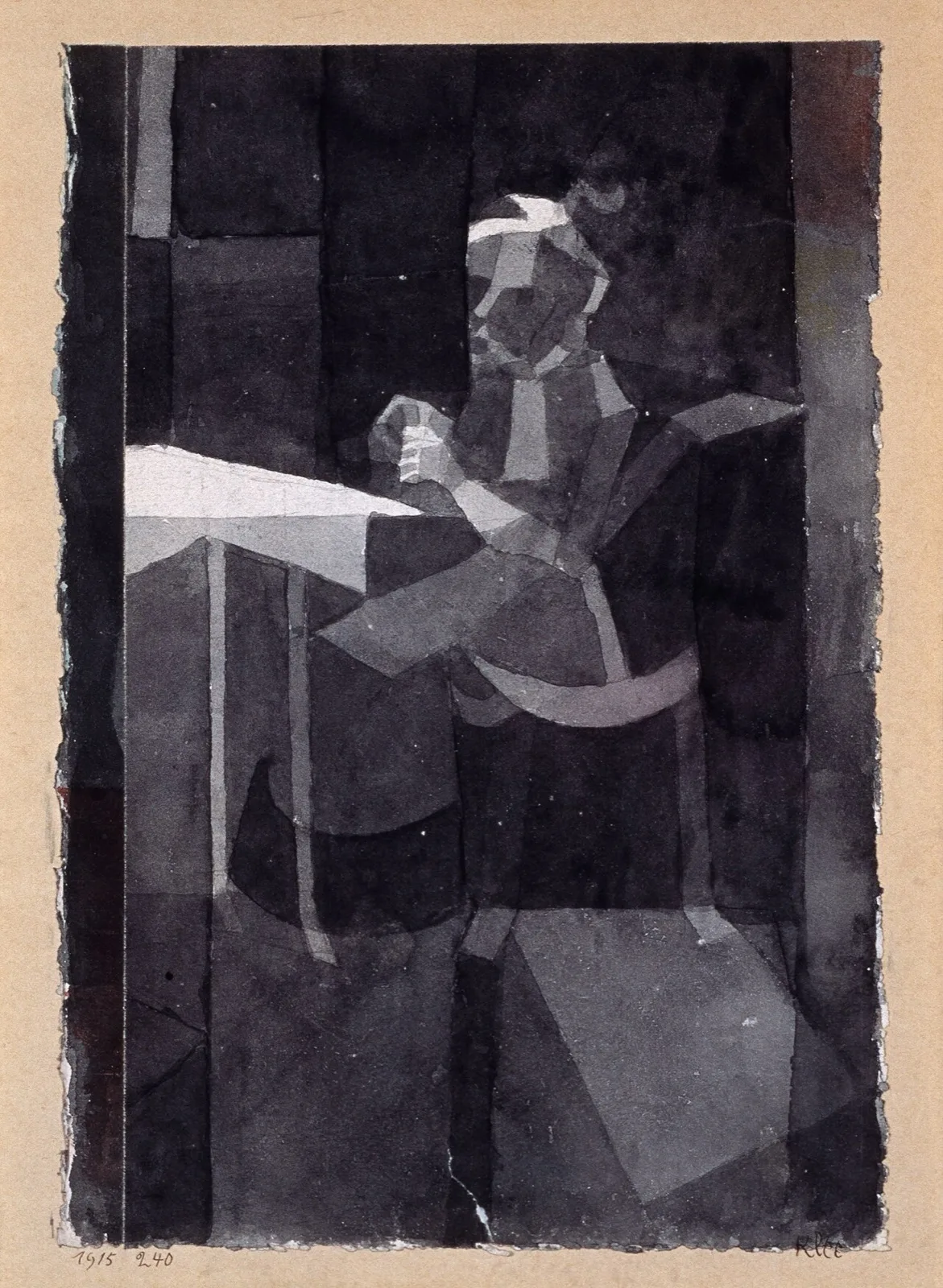 Woman Knitting