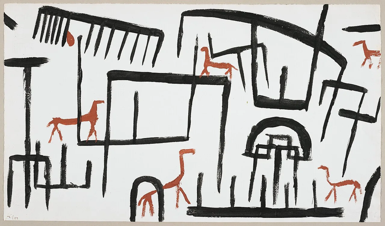 Animals in an Enclosure