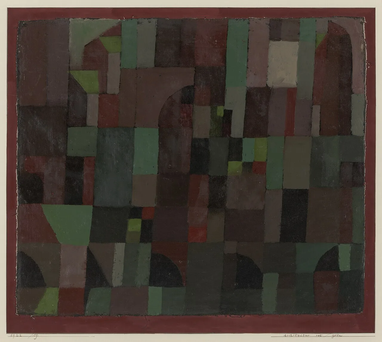 Red/Green Architecture (yellow/violet gradation)