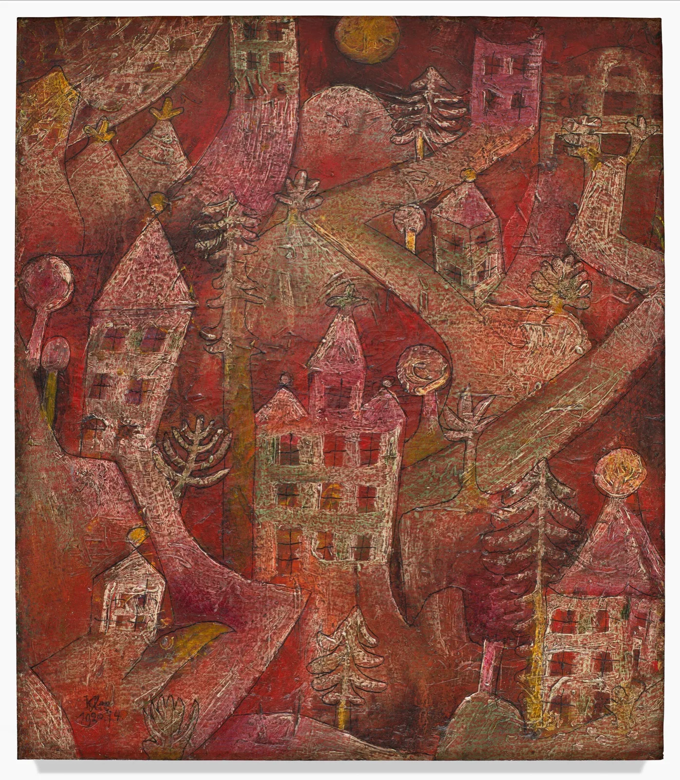 Rotes Villenquartier