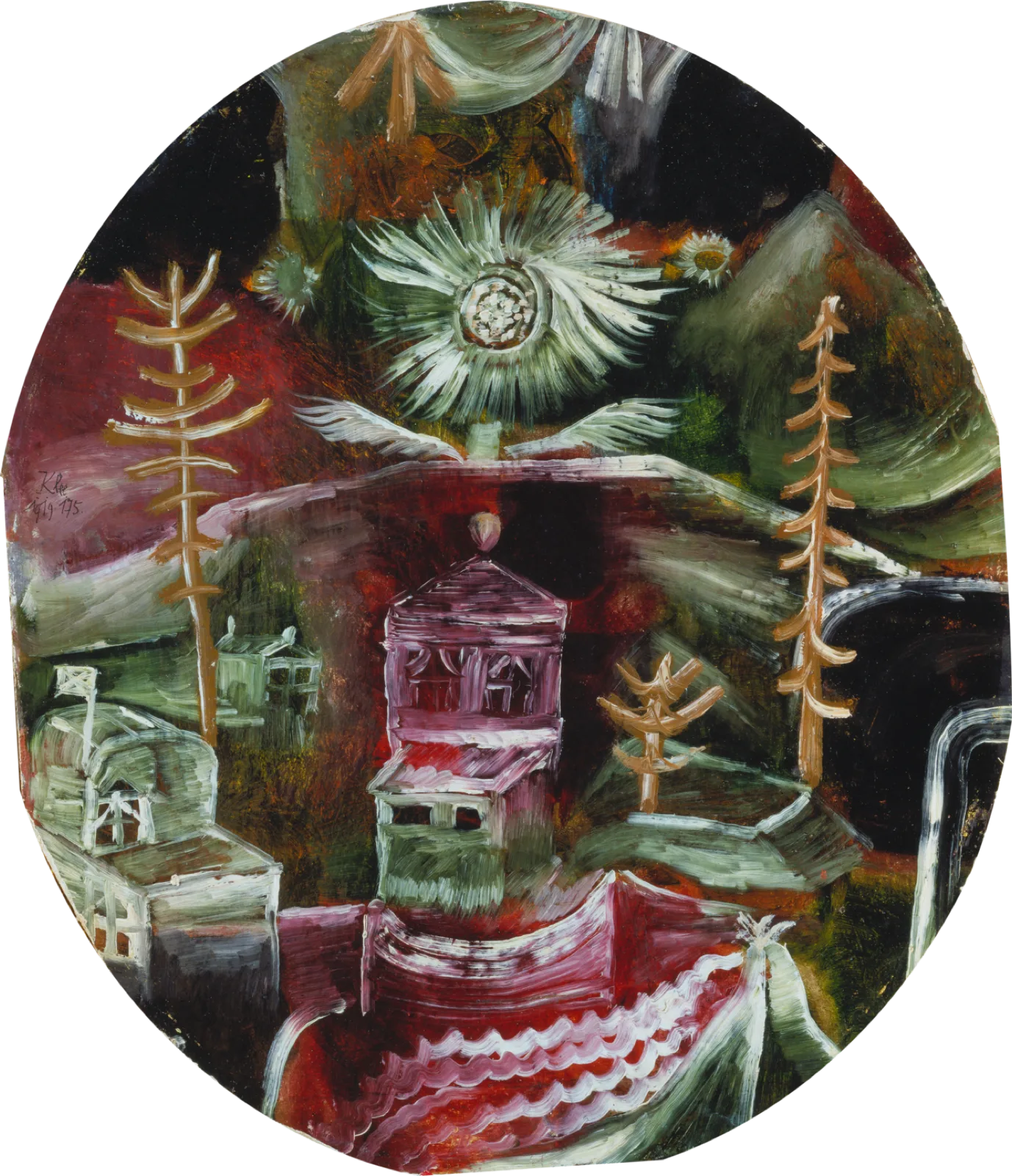 The Thistle Flower House