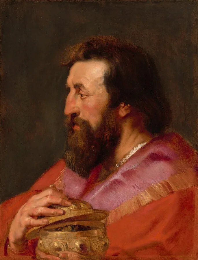 Head of One of the Three Kings: Melchior, The Assyrian King