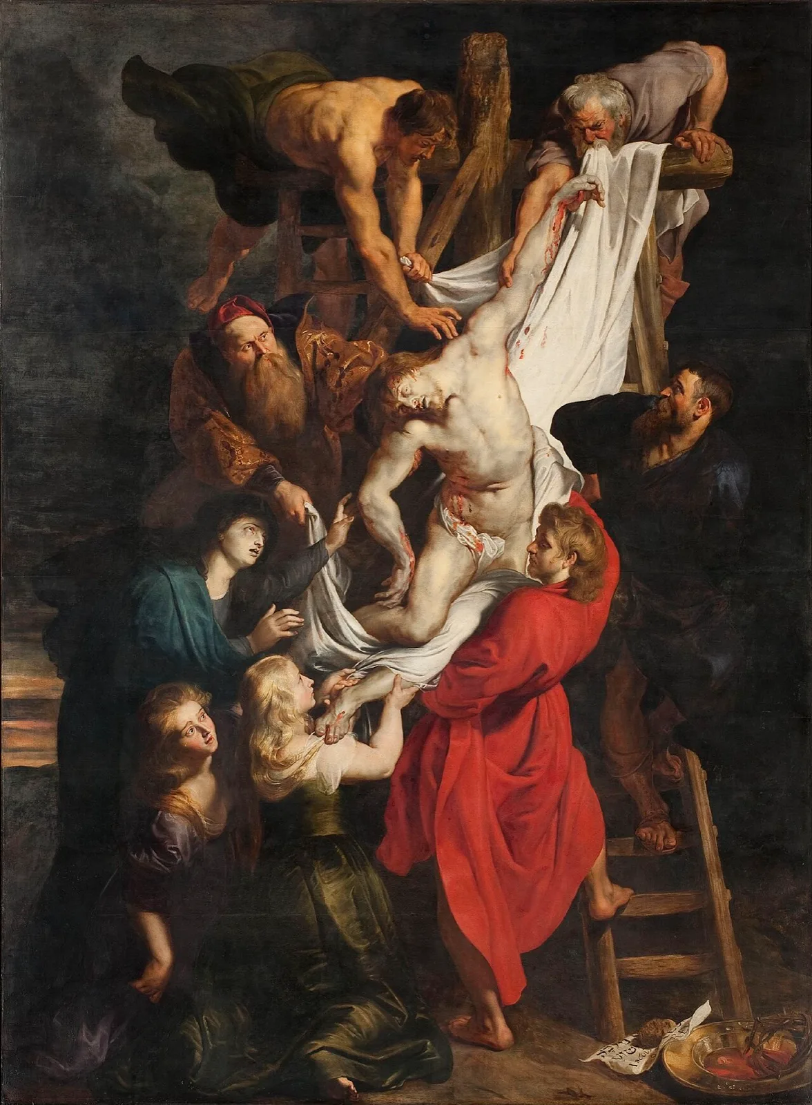 The Descent from the Cross: central panel