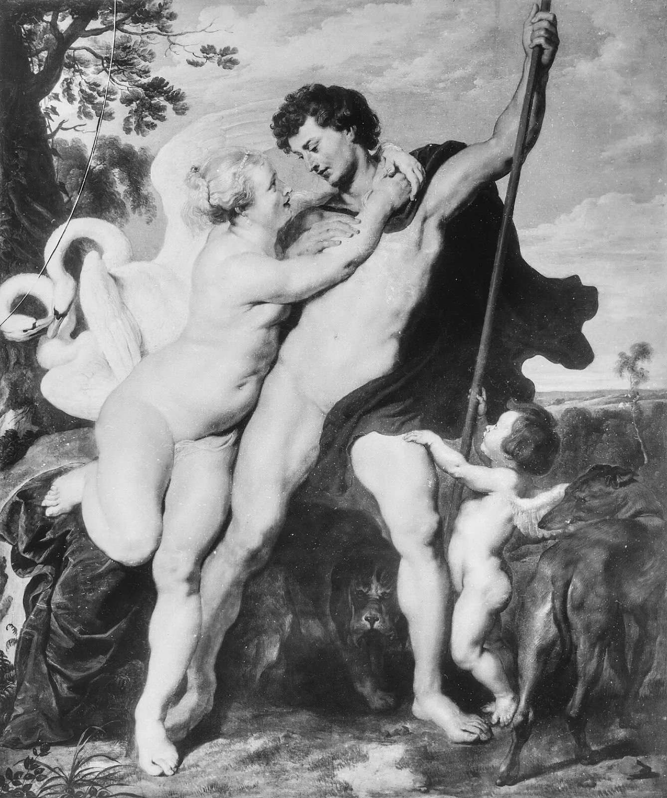 Venus and Adonis (No. 1)