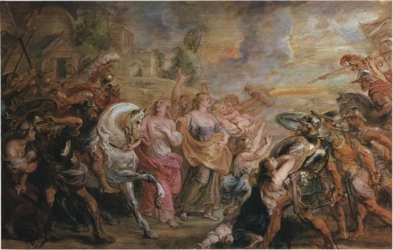 The Reconciliation of the Romans and Sabines (No. 1)