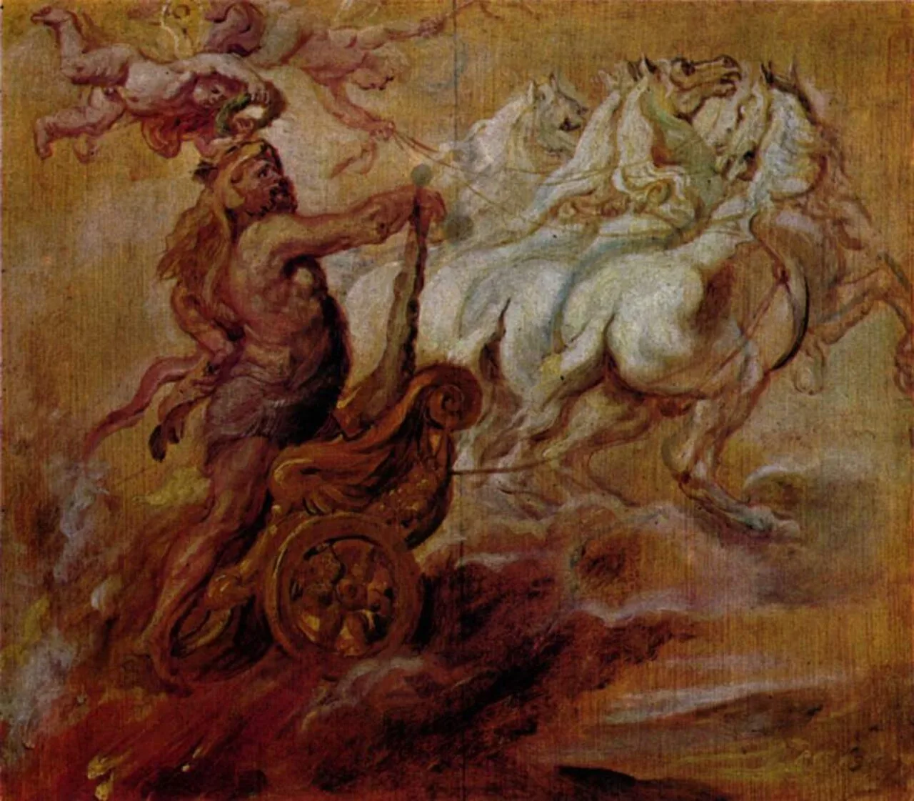 The Apotheosis of Hercules (sketch for Torre de la Parada)