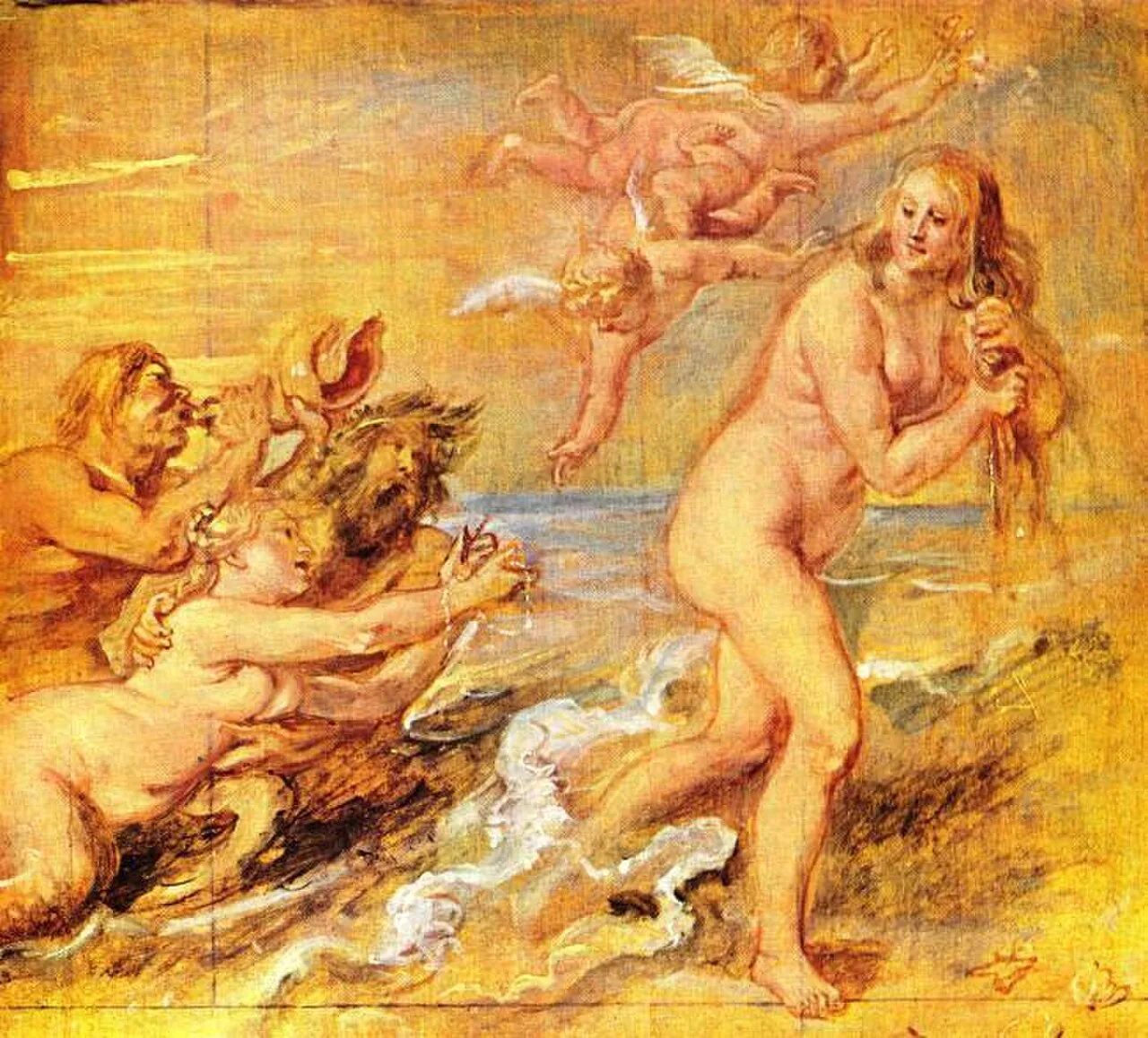 The Birth of Venus (sketch for the Torre de la Parada)