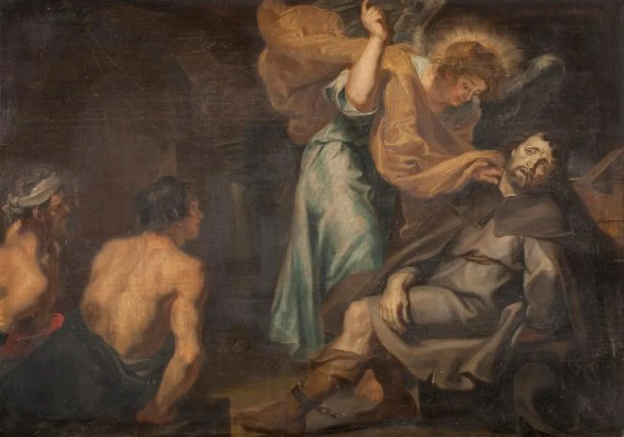 The death of Saint Roch (St. Roch altarpiece)