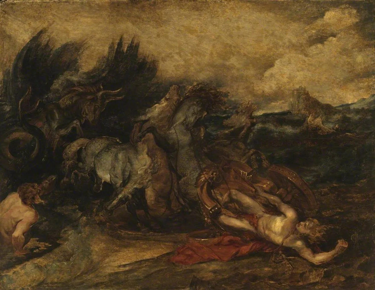 Death of Hippolytus (No. 1)