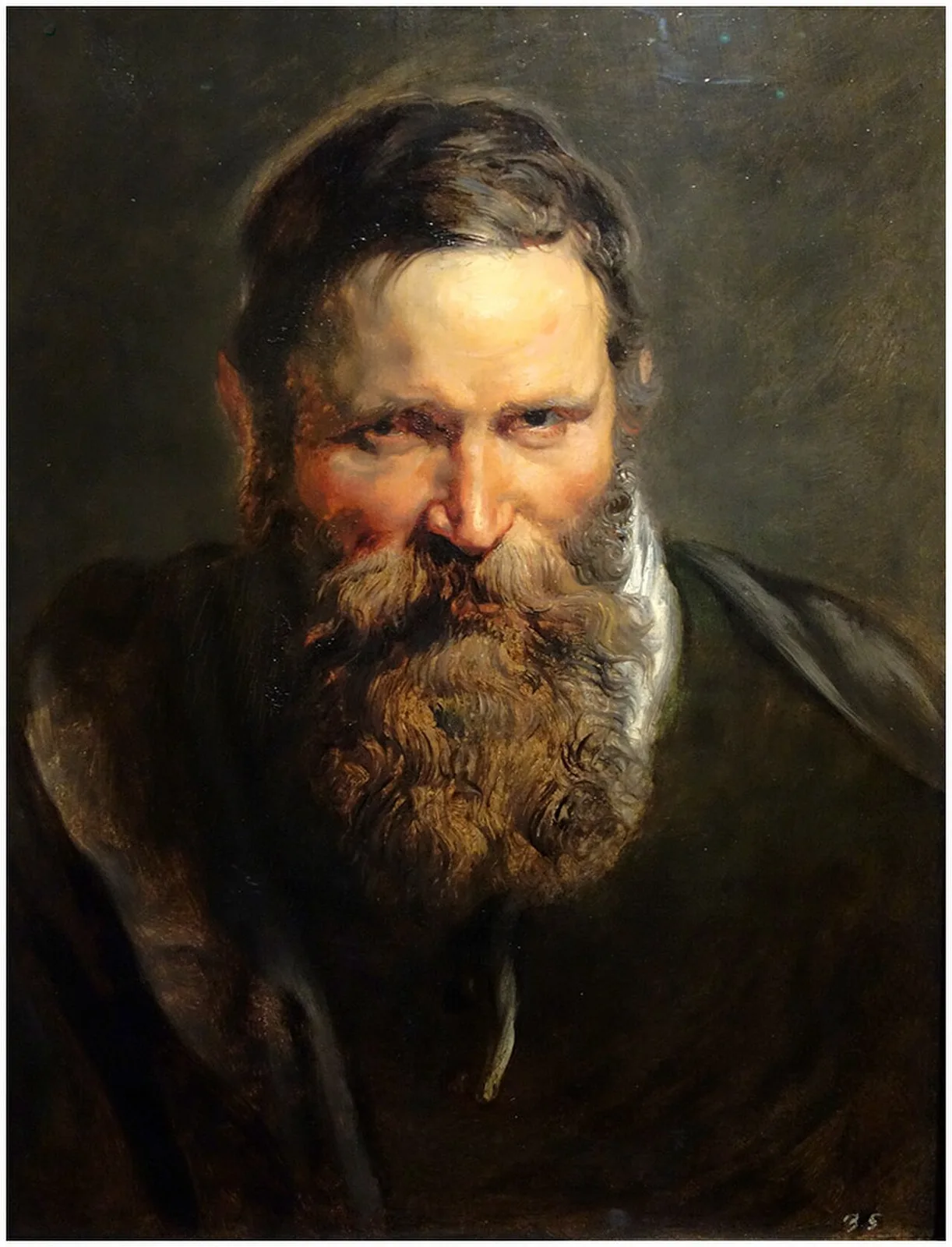 Study of the Head of a Bearded Man