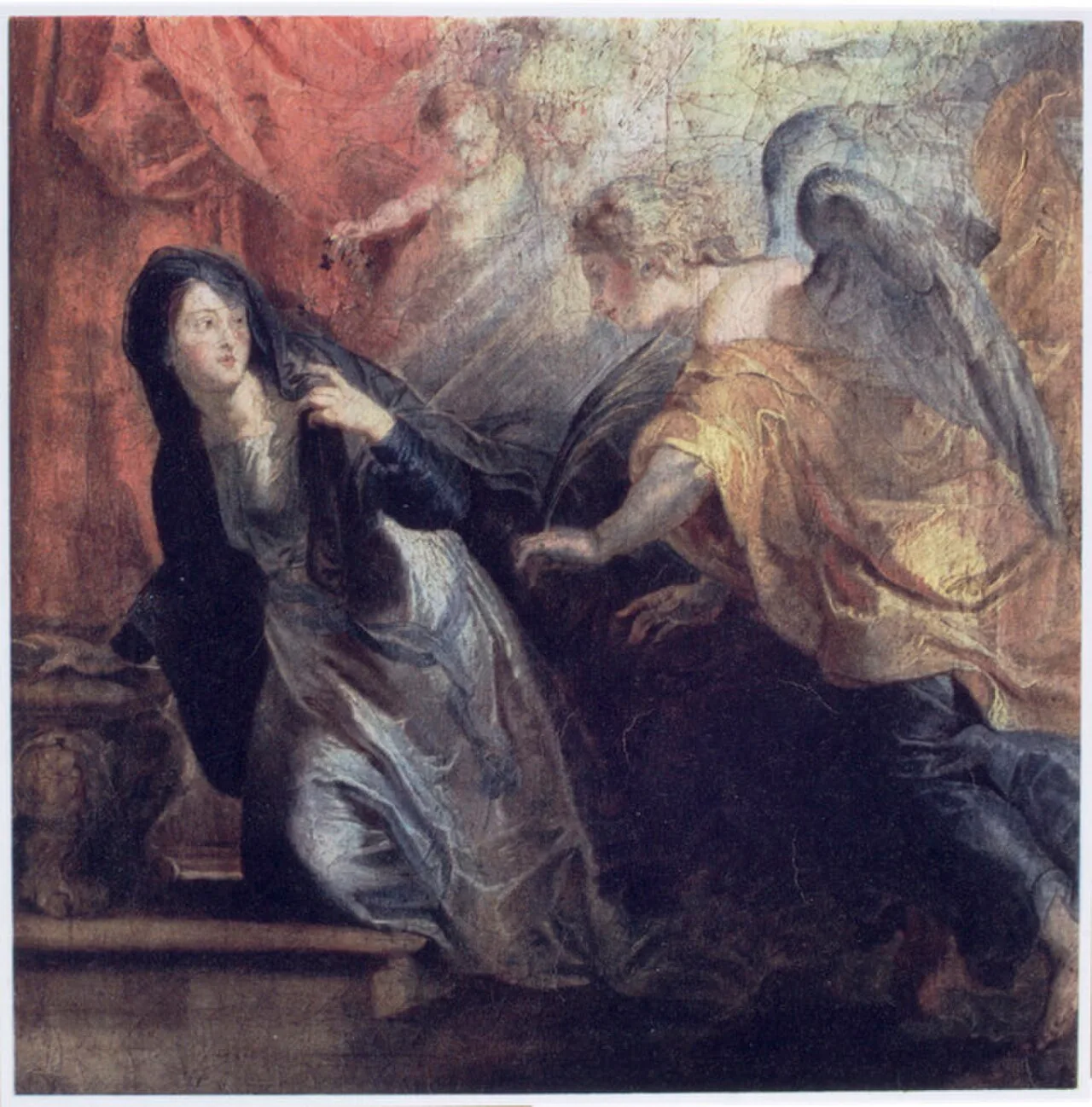 The annunciation of the Death of the Virgin