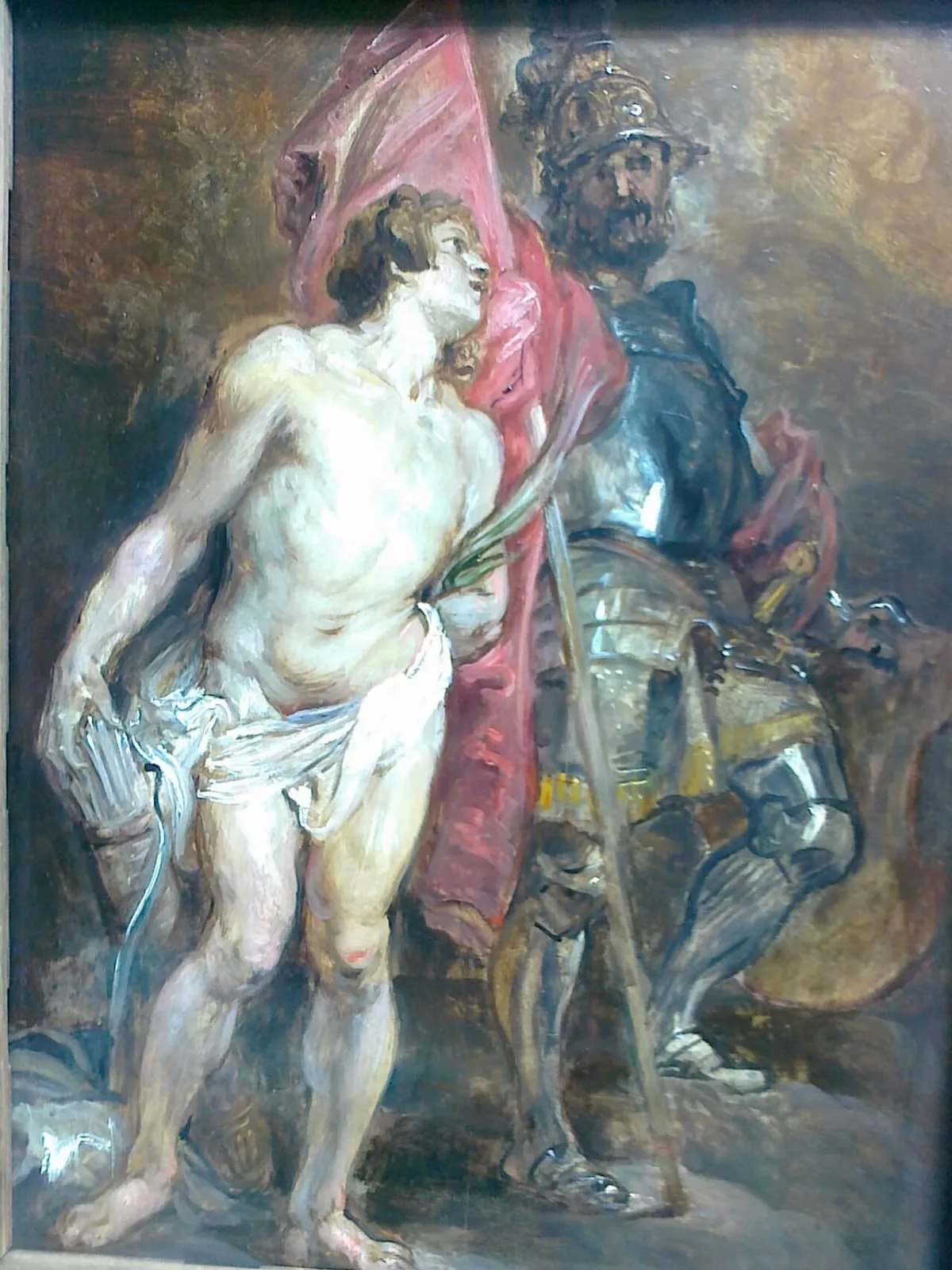 Saints Sebastian and George, circa