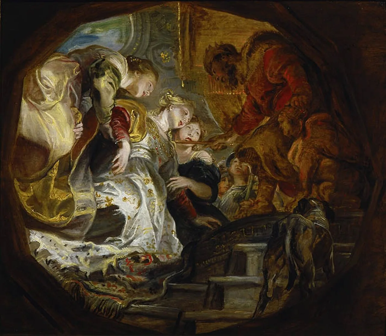 Esther before Ahasuerus (No. 1)