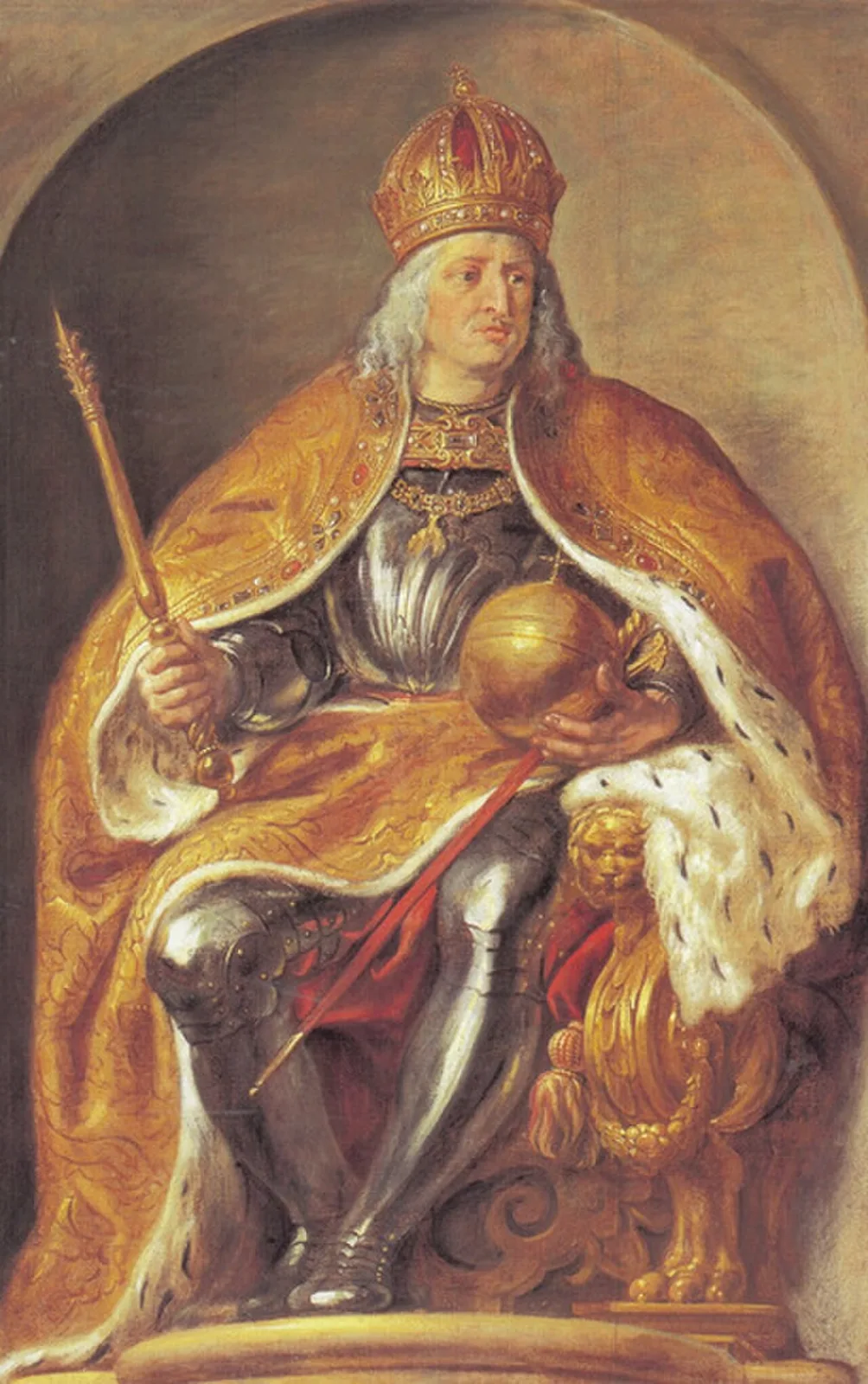 Portrait of Maximilian I, Holy Roman Emperor (Pompa Introitus Ferdinandi)