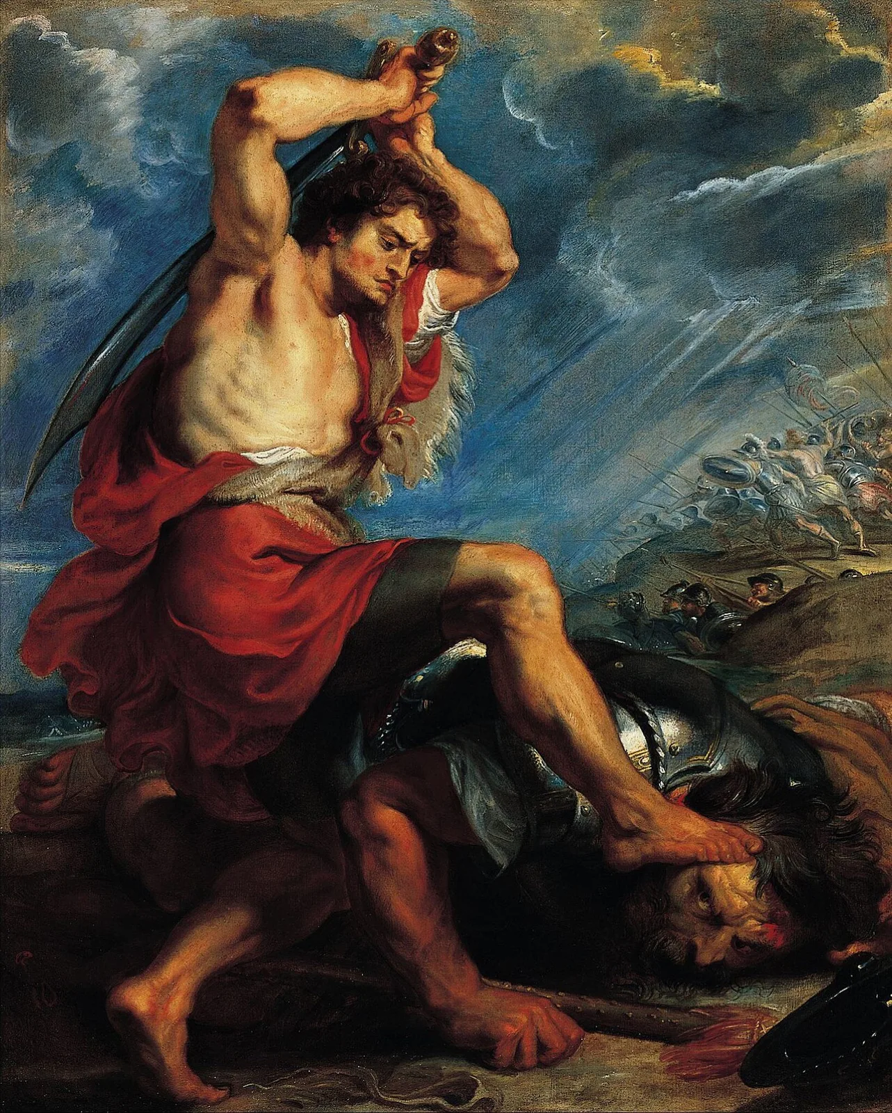 David Slaying Goliath (No. 1)