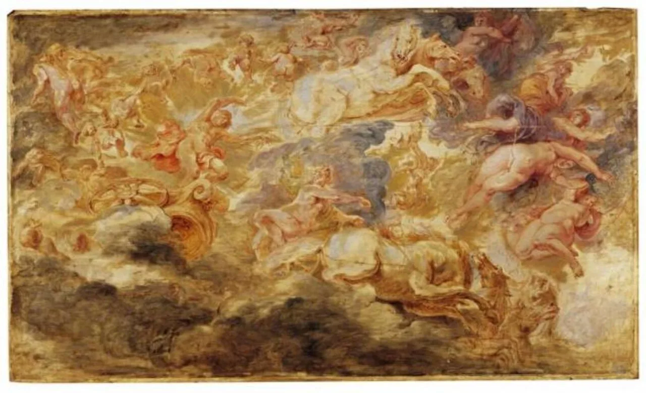 Apollo in the chariot of the sun