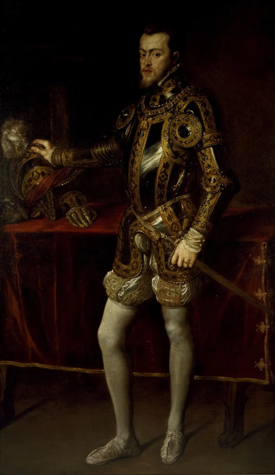 Portrait of Philip II of Spain
