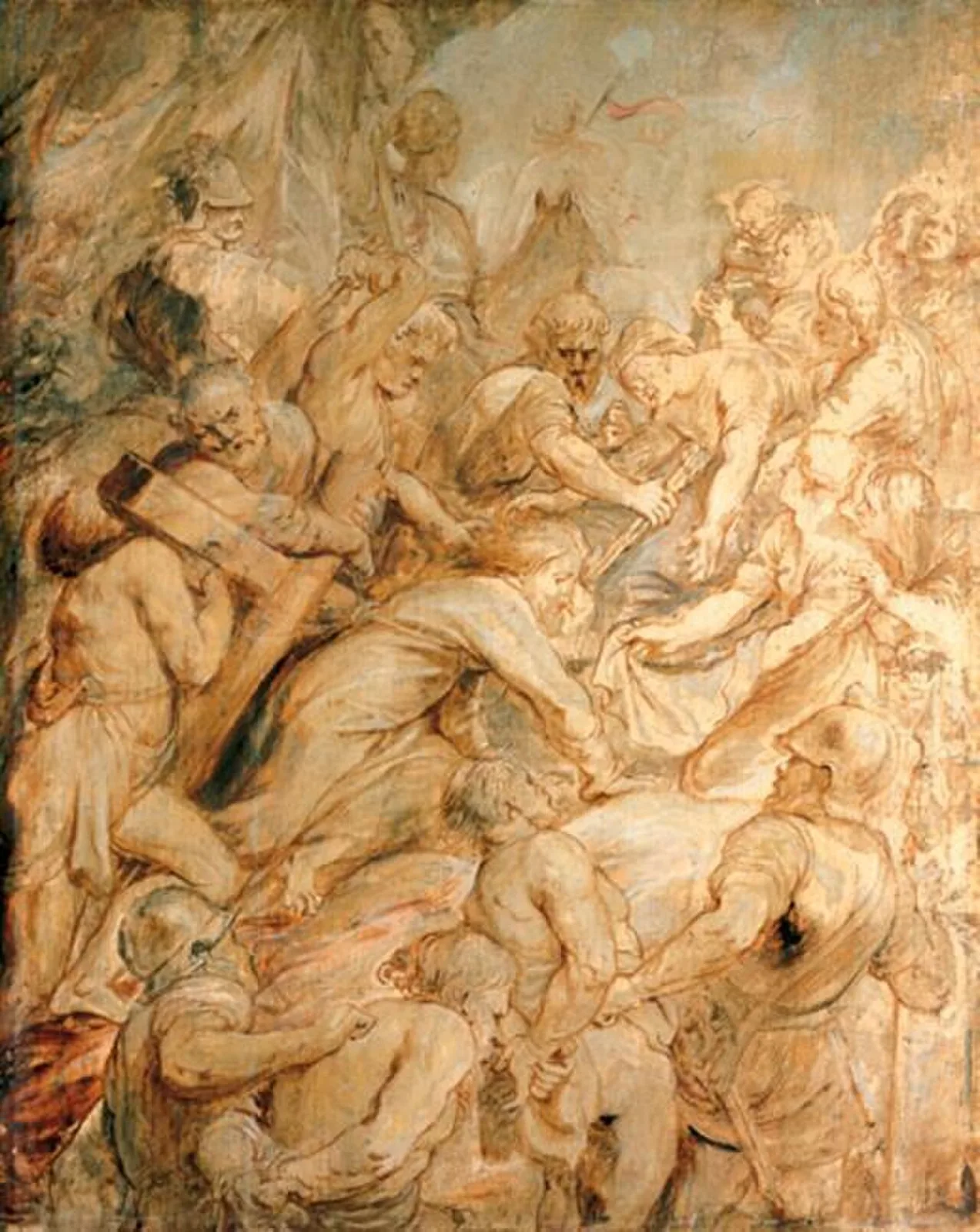 Christ carrying the cross