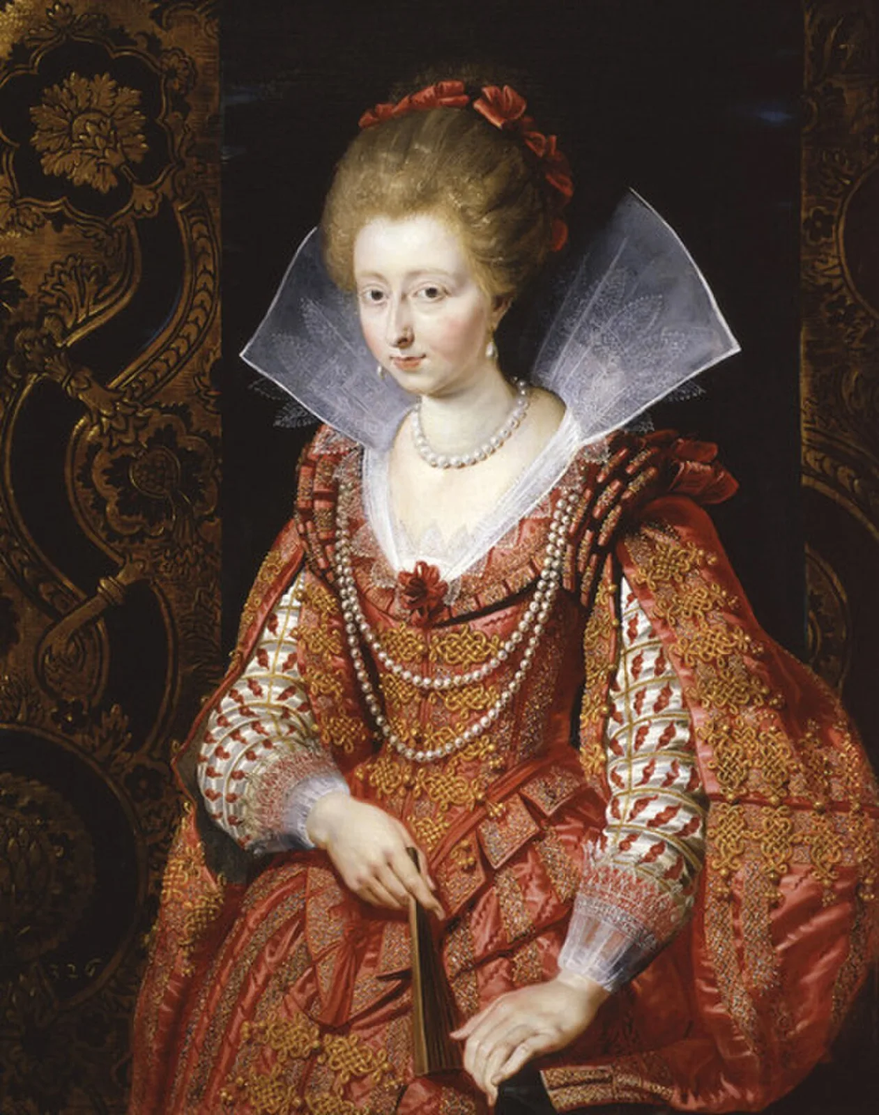 Portrait of Charlotte Marguerite de Montmorency, Princess of Condé