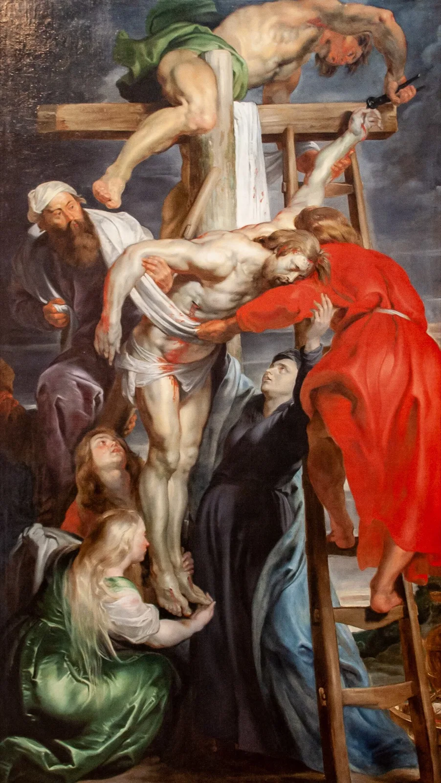 The descent of the cross, after
