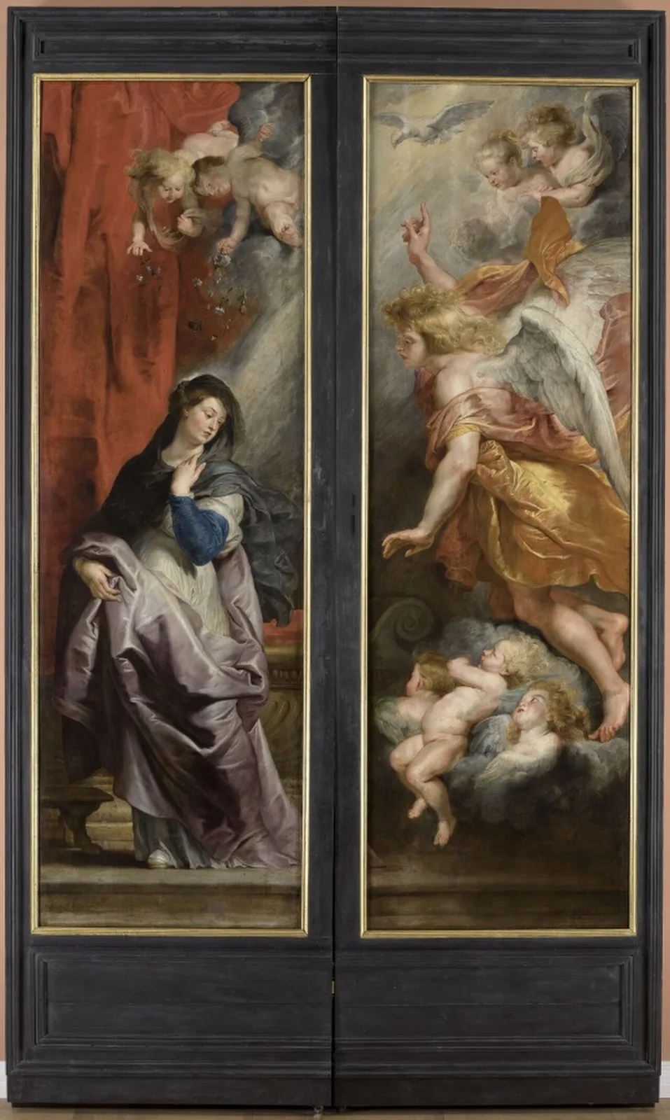 The Annunciation (closed doors)