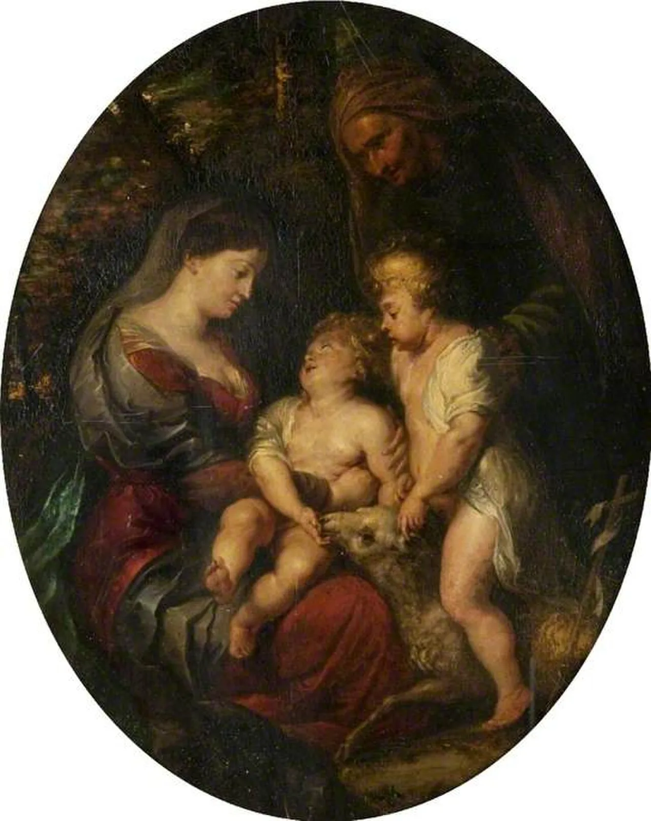 Madonna and Child with Saints Elizabeth and John