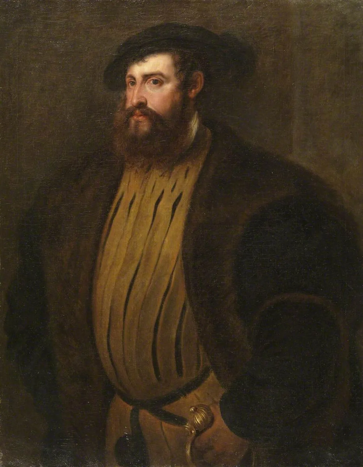 Hernan Cortez (after Titian)