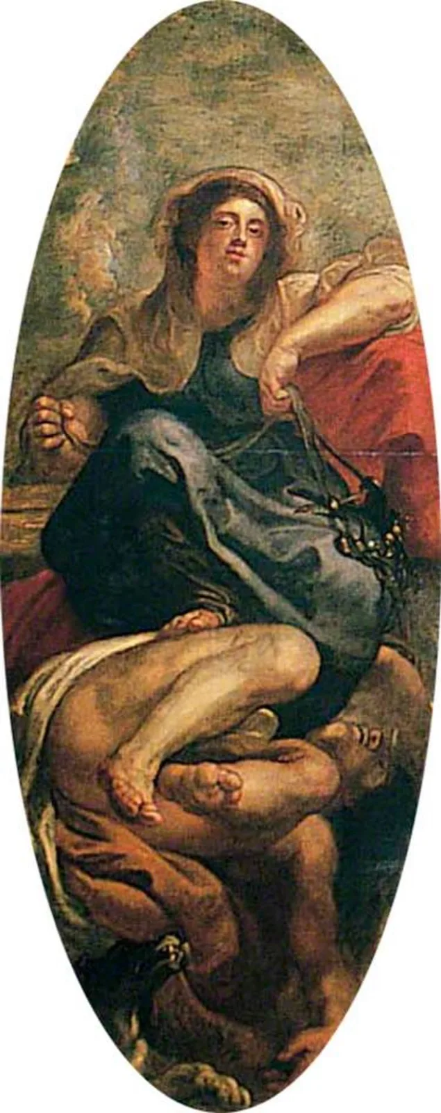 Wise Government Holding a Bridle above Intemperate Discord