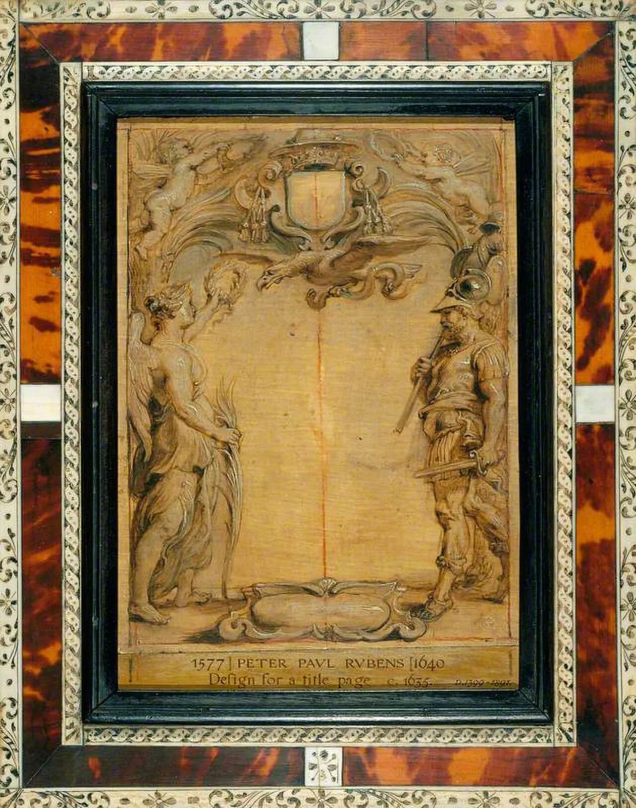 War and Victory (model for a title page)