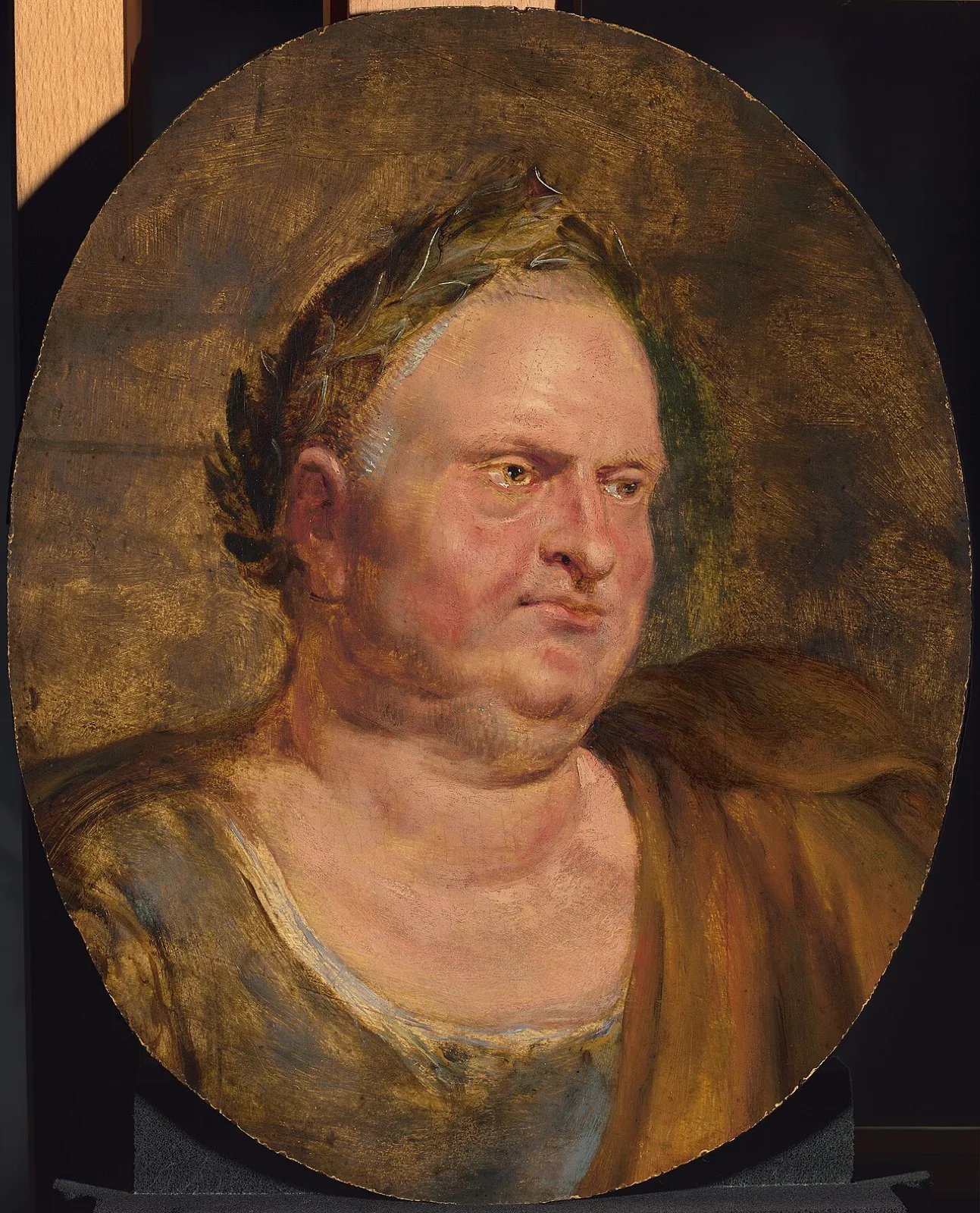 Portret van de Romeinse keizer Aulus Vitellius Germanicus Augustus (15 – 69 na Chr.)