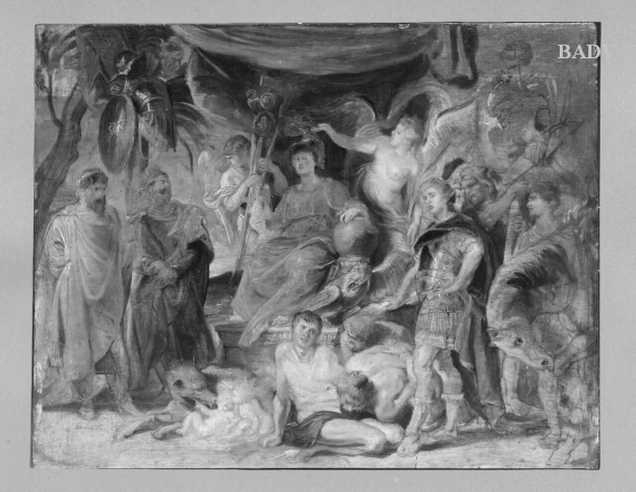 The Triumph of Rome: The Youthful Emperor Constantine Honouring Rome