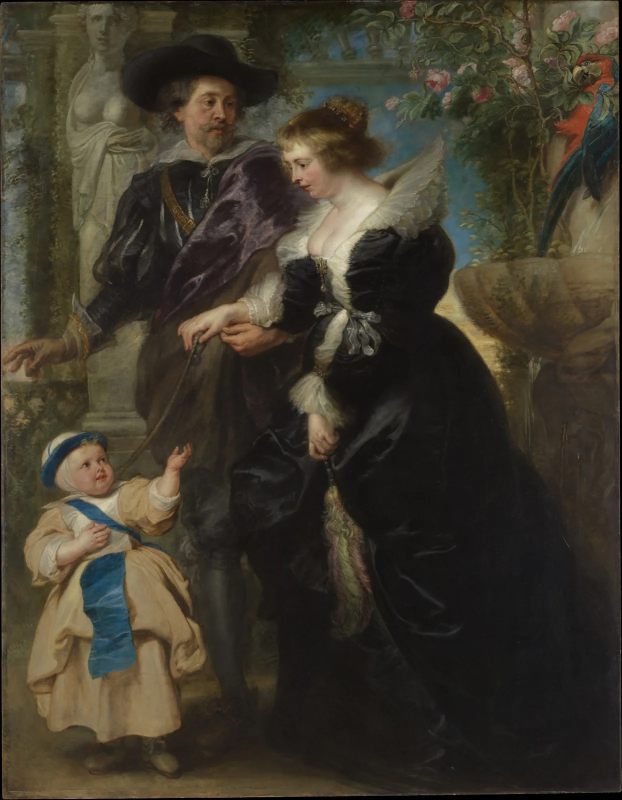 Rubens, Helena Fourment, and Their Son Frans