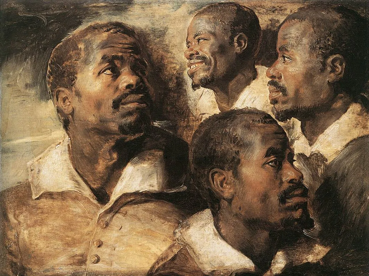 Four Studies of a Head of a Moor