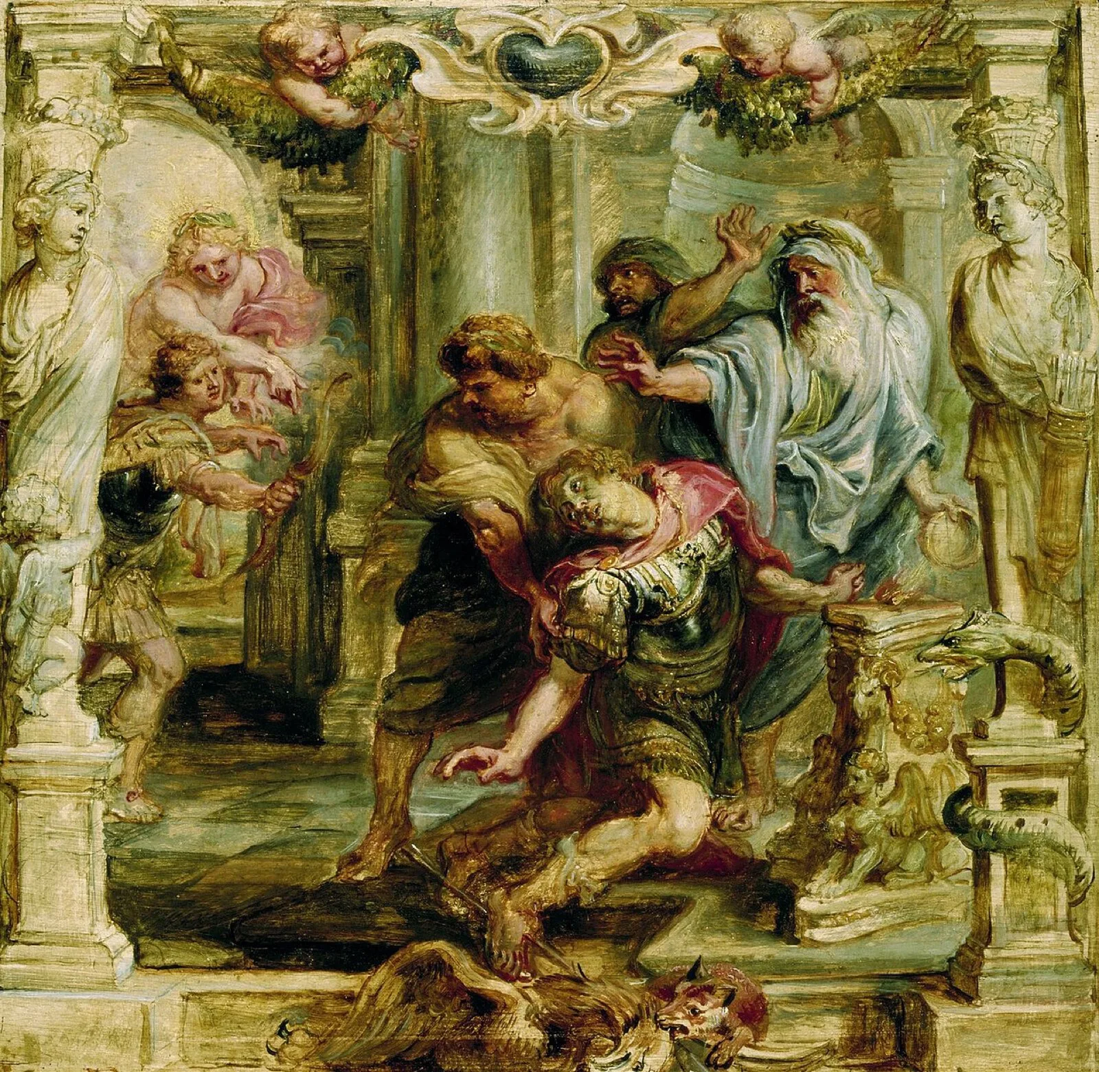 The Death of Achilles (No. 1)