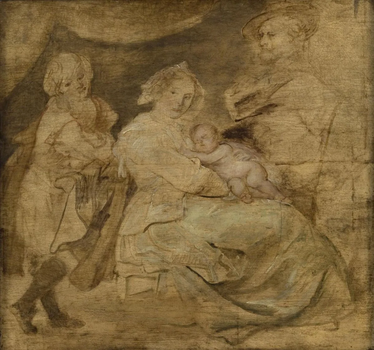 Sketch for a Portrait of a Family
