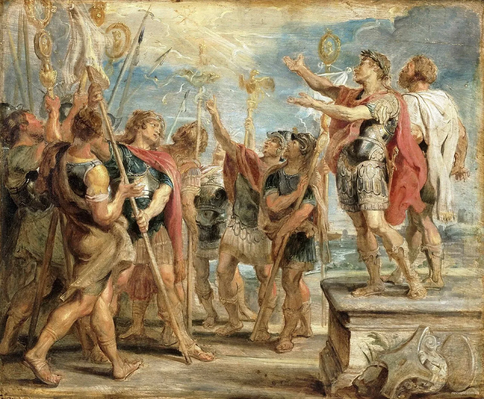The Emblem of Christ Appearing to Constantine