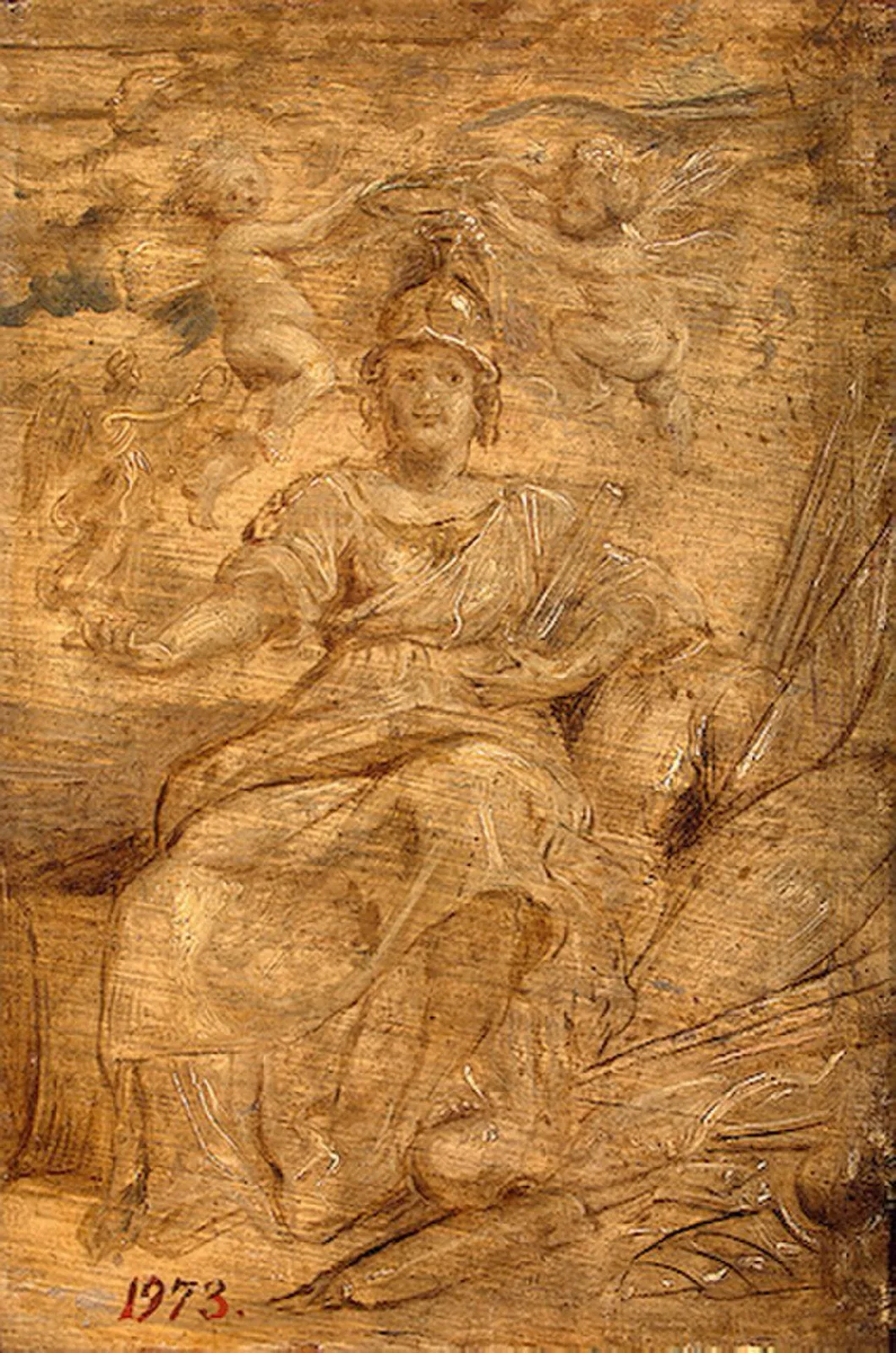 Marie de' Medici as Athena Pallas