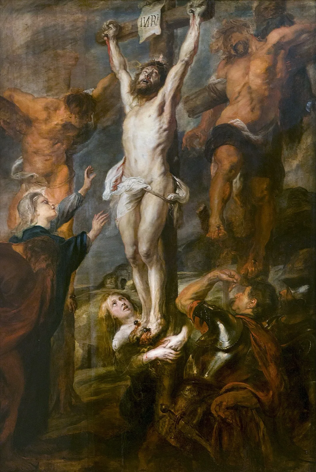 Christ crucified between two robbers