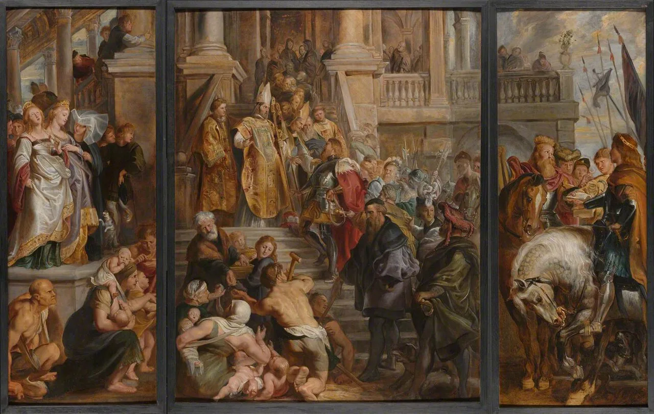 Oil Sketch for High Altarpiece, St Bavo, Ghent