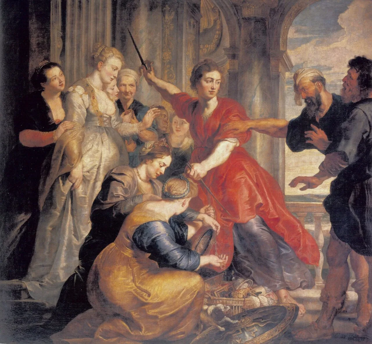 Achilles discovered by Ulysses and Diomedes